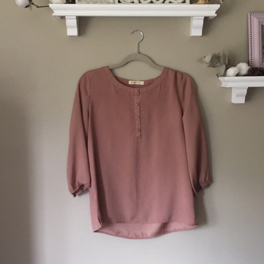 Taupe Blouse